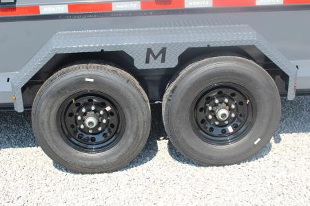 New 2026 Moritz 6' 10" x 14' Heavy Commercial DLH Series Dump Trailer - 14000# GVW