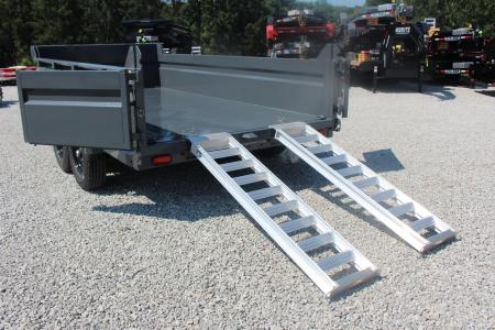 New 2026 Moritz 6' 10" x 14' Heavy Commercial DLH Series Dump Trailer - 14000# GVW