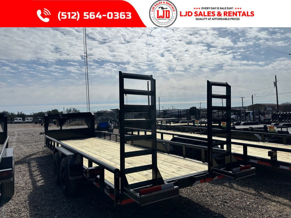 New 2026 A&V - 83" x 24' - HD Pipetop Equipment Trailer - SUR - 16K GVWR