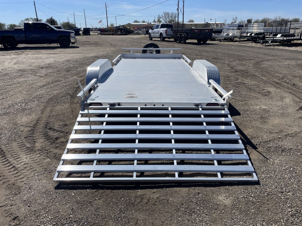 New 2026 Silverwing 7x16 5k Tandem Axle Aluminum Utility Trailer