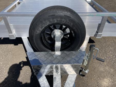 New 2026 Silverwing 7x16 5k Tandem Axle Aluminum Utility Trailer