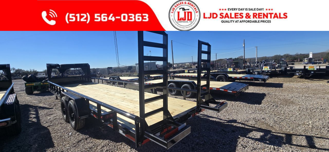 New 2026 A&V - 83" x 26' - HD Pipetop Equipment Trailer - SUR - 16K GVWR