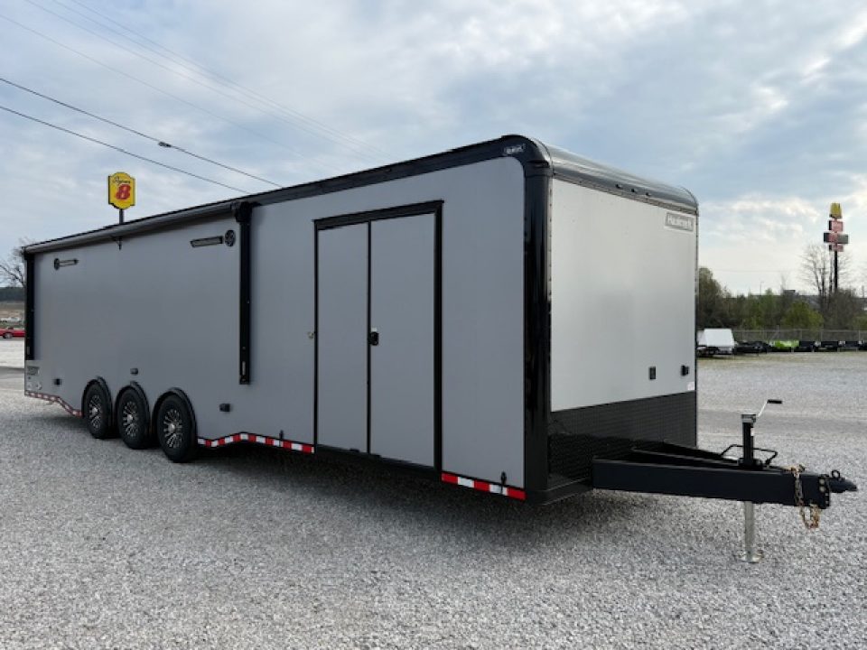 New Haulmark EDGE 8.5x34 18k Silver Frost Black Out- Turbo PKG