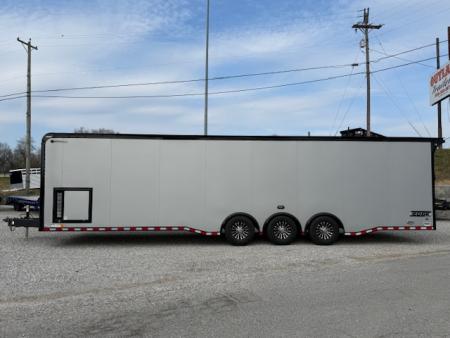 New Haulmark EDGE 8.5x34 18k Silver Frost Black Out- Turbo PKG