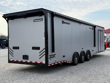 New Haulmark EDGE 8.5x34 18k Silver Frost Black Out- Turbo PKG