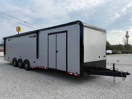 New Haulmark EDGE 8.5x34 18k Silver Frost Black Out- Turbo PKG