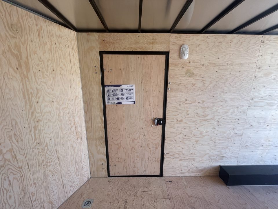 New 2026 Southland Royal 8x16+2 V-Nose 10k Cargo Trailer with Rear Ramp Door