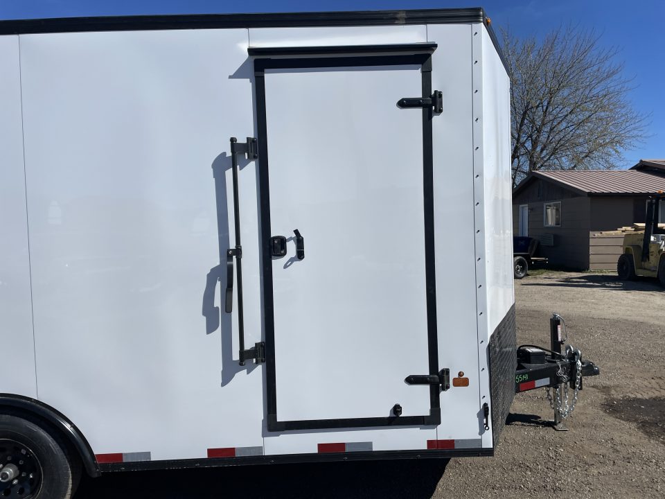 New 2026 Southland Royal 8x16+2 V-Nose 10k Cargo Trailer with Rear Ramp Door