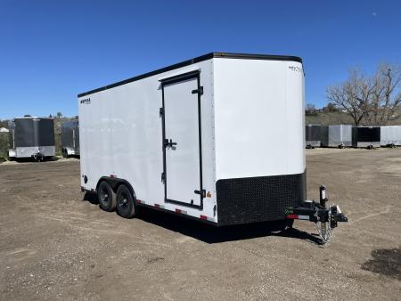 New 2026 Southland Royal 8x16+2 V-Nose 10k Cargo Trailer with Rear Ramp Door