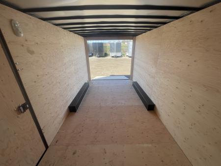 New 2026 Southland Royal 8x16+2 V-Nose 10k Cargo Trailer with Rear Ramp Door