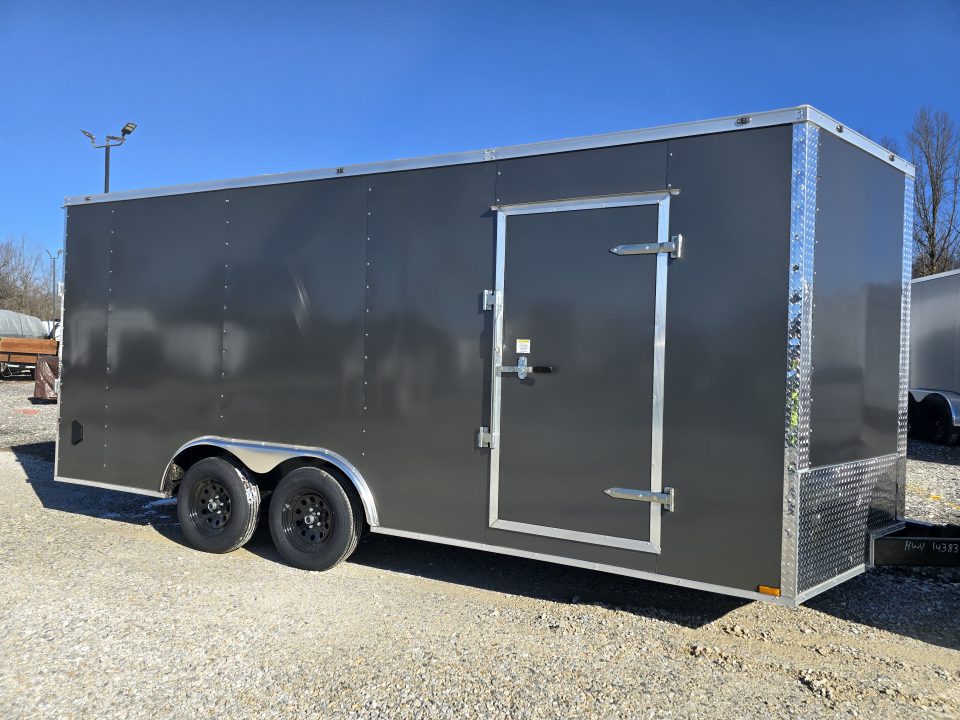New 2026 Cynergy 2 8.5x18 TA, 7' interior height, 35k axles, .080 polycore Cargo / Enclosed Trailer