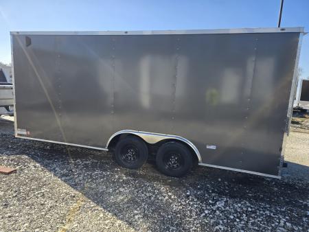 New 2026 Cynergy 2 8.5x18 TA, 7' interior height, 35k axles, .080 polycore Cargo / Enclosed Trailer
