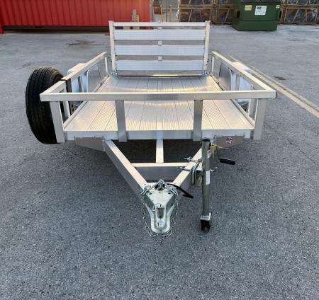 Used 2024 Sure-Trac 5x8 Aluminum 3K Utility Trailer