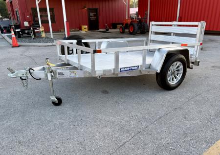 Used 2024 Sure-Trac 5x8 Aluminum 3K Utility Trailer