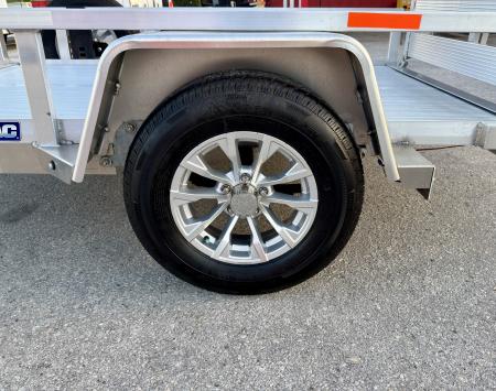 Used 2024 Sure-Trac 5x8 Aluminum 3K Utility Trailer