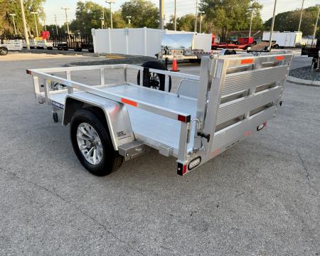 Used 2024 Sure-Trac 5x8 Aluminum 3K Utility Trailer