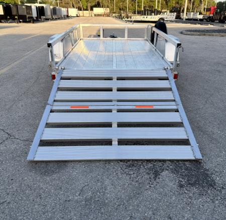 Used 2024 Sure-Trac 5x8 Aluminum 3K Utility Trailer