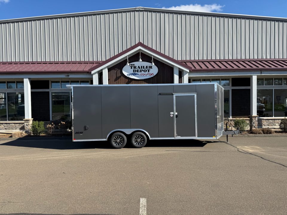 New Pace American 8'6" x 20'+ V-Nose Enclosed Car Hauler 9.9K