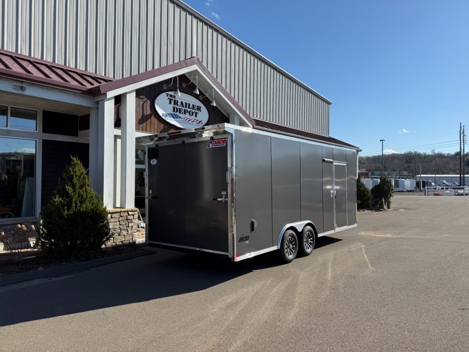 New Pace American 8'6" x 20'+ V-Nose Enclosed Car Hauler 9.9K