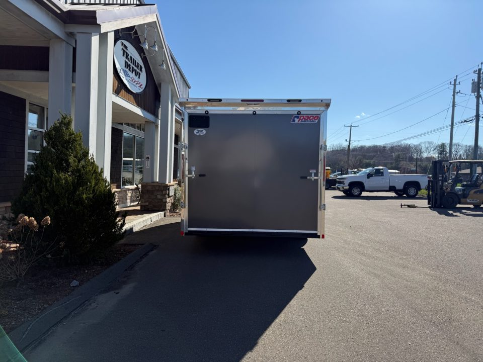 New Pace American 8'6" x 20'+ V-Nose Enclosed Car Hauler 9.9K