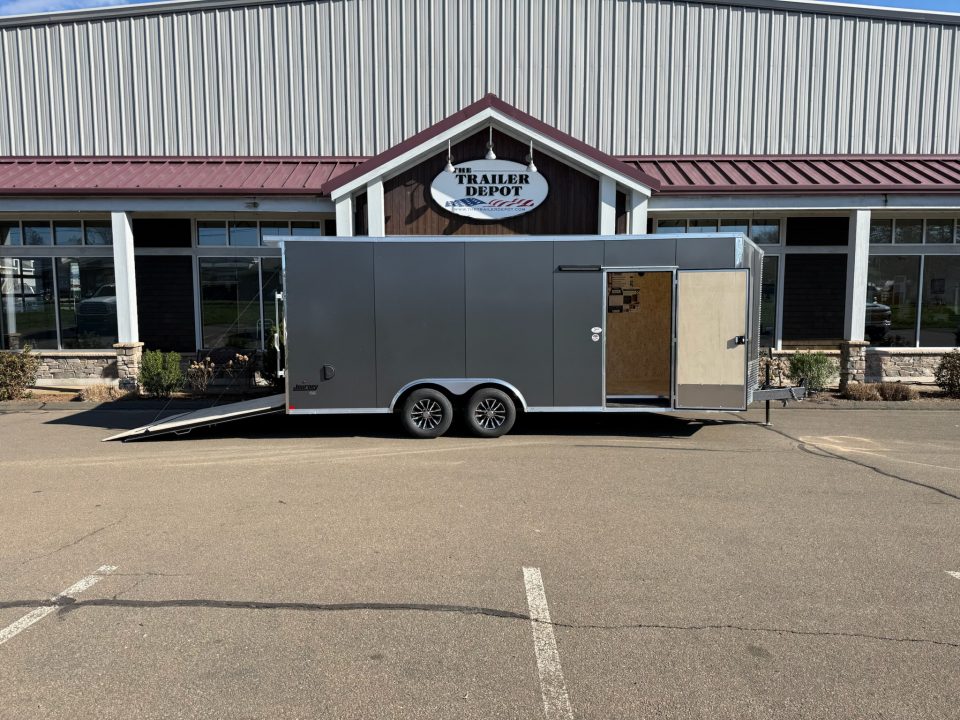 New Pace American 8'6" x 20'+ V-Nose Enclosed Car Hauler 9.9K