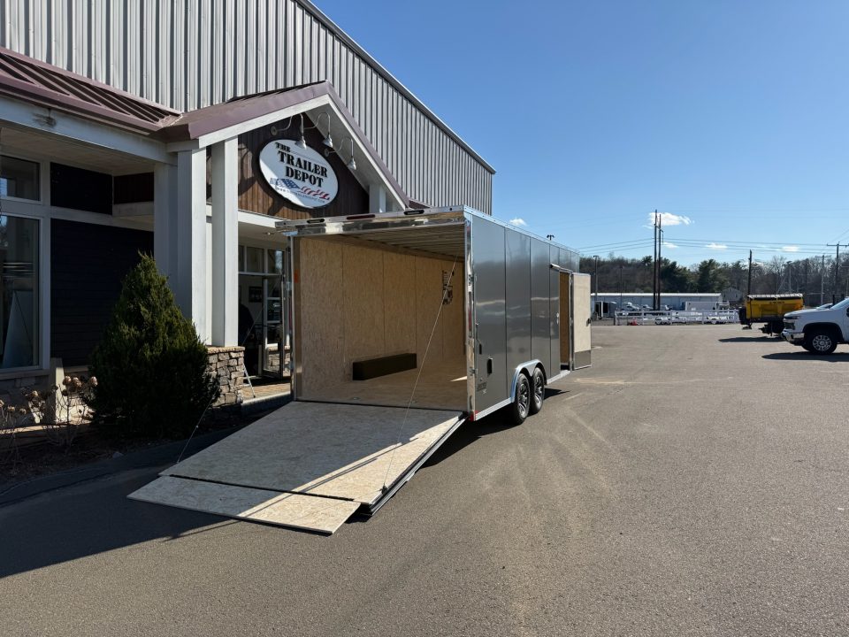 New Pace American 8'6" x 20'+ V-Nose Enclosed Car Hauler 9.9K