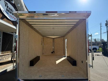 New Pace American 8'6" x 20'+ V-Nose Enclosed Car Hauler 9.9K