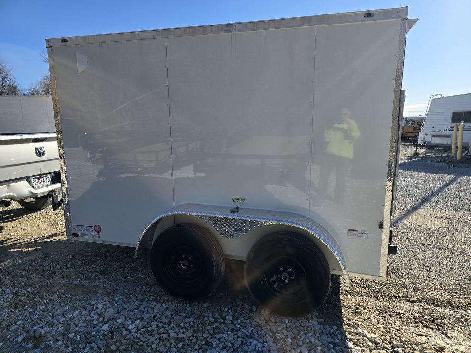 New 2026 Cynergy 2 7x10 TA, 6' interior height, .080 Polycore , 35k axles Cargo / Enclosed Trailer