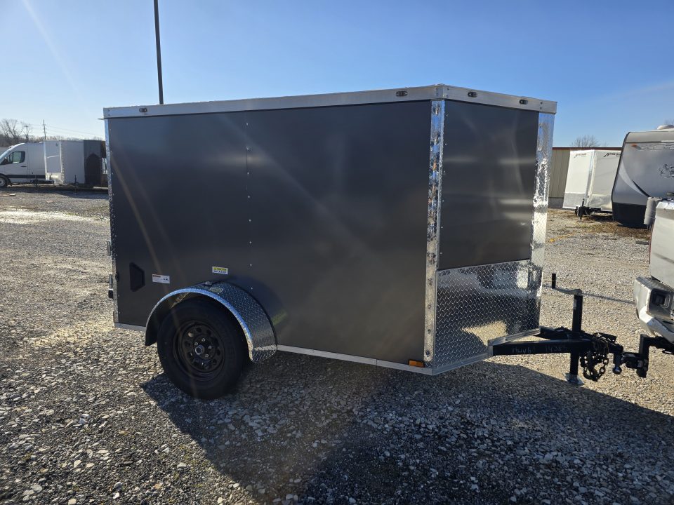 New 2026 Cynergy 2 5x8 SA, 5' interior height, 35k axle, .080 polycore Cargo / Enclosed Trailer