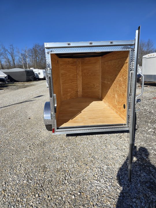 New 2026 Cynergy 2 5x8 SA, 5' interior height, 35k axle, .080 polycore Cargo / Enclosed Trailer