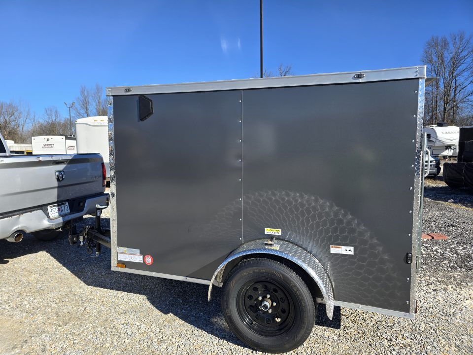 New 2026 Cynergy 2 5x8 SA, 5' interior height, 35k axle, .080 polycore Cargo / Enclosed Trailer