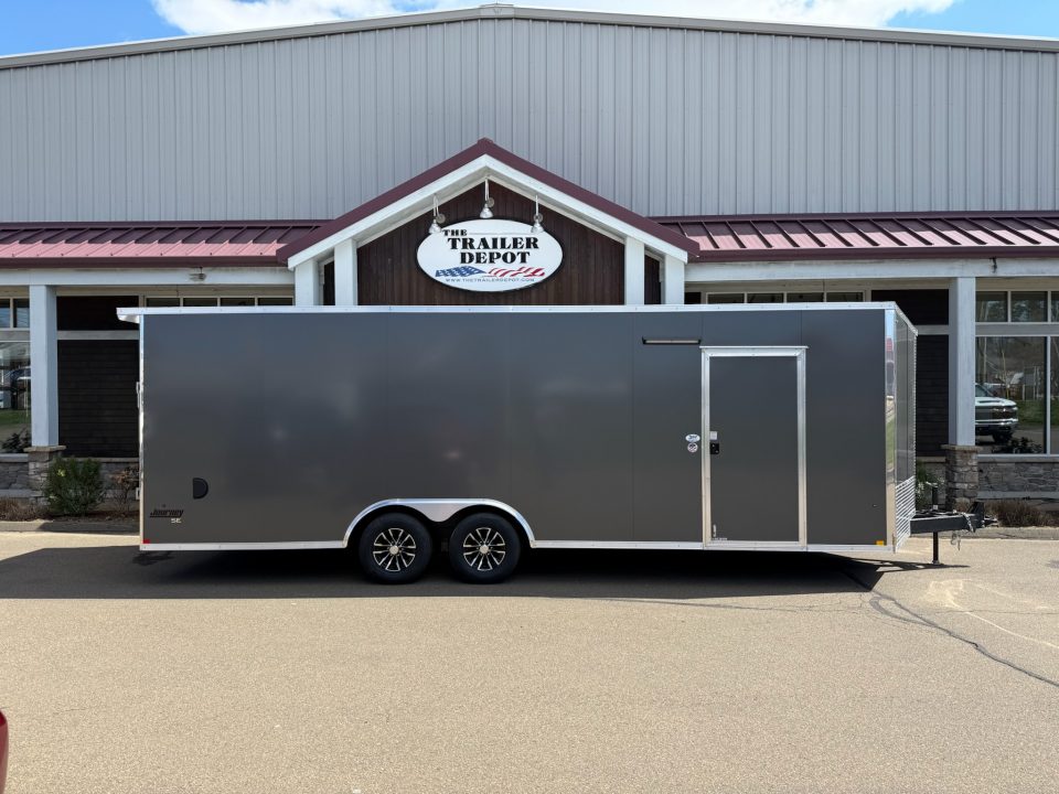 New Pace American 8'6" x 24'+ V-Nose Enclosed Car Hauler 9.9K