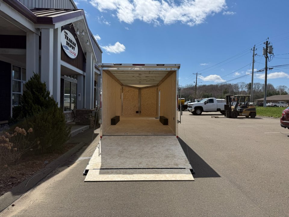 New Pace American 8'6" x 24'+ V-Nose Enclosed Car Hauler 9.9K
