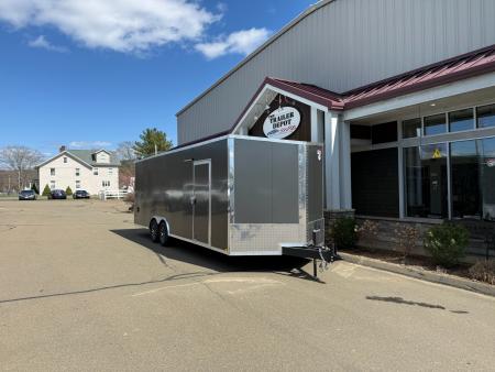 New Pace American 8'6" x 24'+ V-Nose Enclosed Car Hauler 9.9K