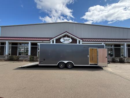 New Pace American 8'6" x 24'+ V-Nose Enclosed Car Hauler 9.9K