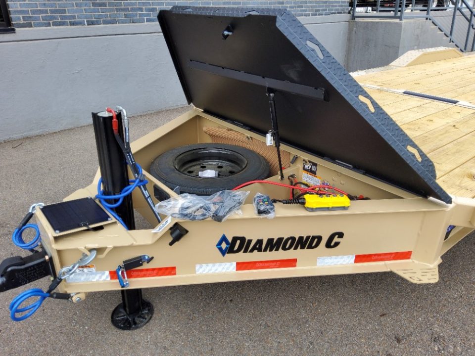 New 2026 Diamond C Trailers HXD208 Tilt Trailer