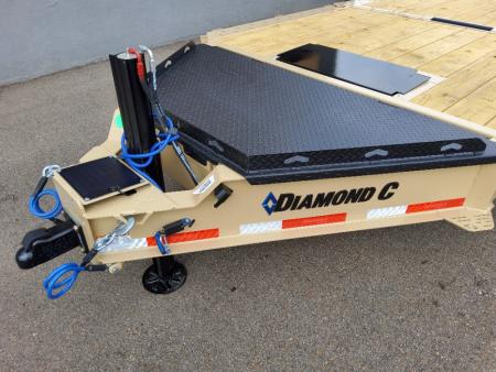 New 2026 Diamond C Trailers HXD208 Tilt Trailer