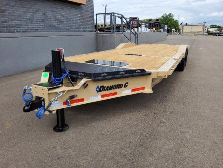 New 2026 Diamond C Trailers HXD208 Tilt Trailer