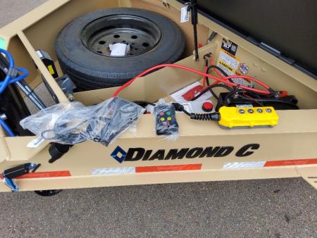 New 2026 Diamond C Trailers HXD208 Tilt Trailer