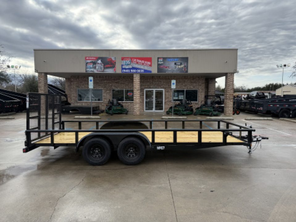 New 2026 Top Hat Trailers MP83x18 Utility Trailer