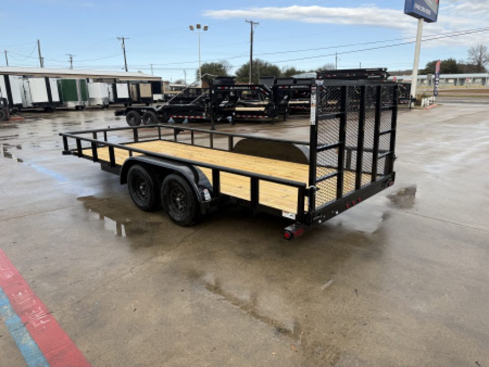 New 2026 Top Hat Trailers MP83x18 Utility Trailer