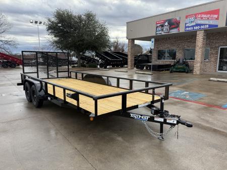 New 2026 Top Hat Trailers MP83x18 Utility Trailer