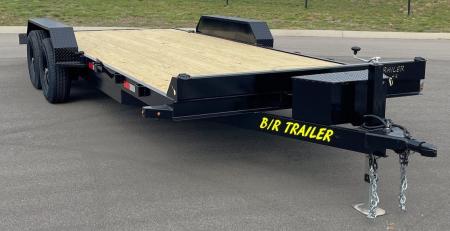 New B/R Trailers 20'x 82  Car Hauler Trailer: 10K GVWR, Ramps, 8K Payload