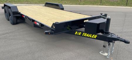 New B/R Trailers 20'x 82" Car Hauler Trailer: 10K GVWR, Ramps, 8K Payload