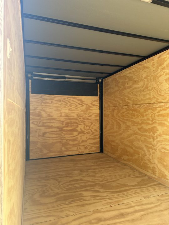 New 2026 7X16 TANDEM AXLE ENCLOSED TRAILER WITH BLACKOUT PACKAGE