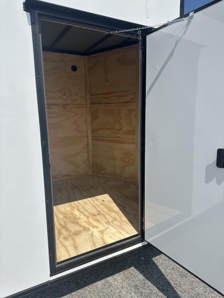 New 2026 7X16 TANDEM AXLE ENCLOSED TRAILER WITH BLACKOUT PACKAGE