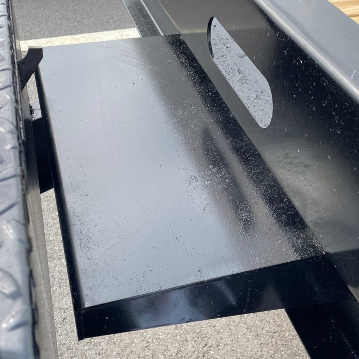 New B/R Trailers 82" x 20' Equipment Trailer: 14,000 GVWR, Winch Plate, Tool Box
