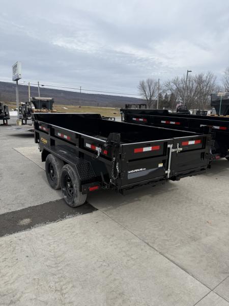New 2026 CAM 6X12-10K DUMP TRAILER W/ RAMPS - TARP