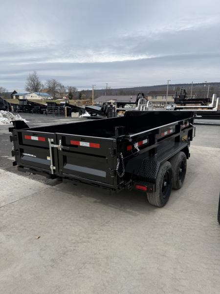 New 2026 CAM 6X12-10K DUMP TRAILER W/ RAMPS - TARP