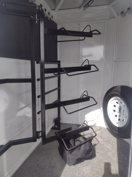 New 2026 Trails West Adventure 4 Horse Trailer